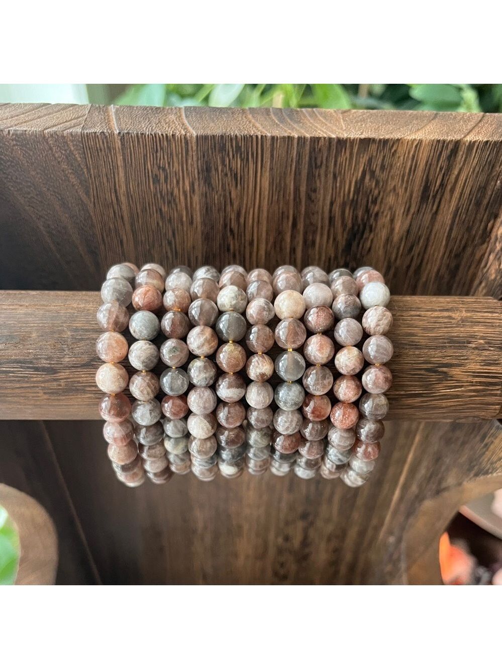Copper moonstone bracelet (one)